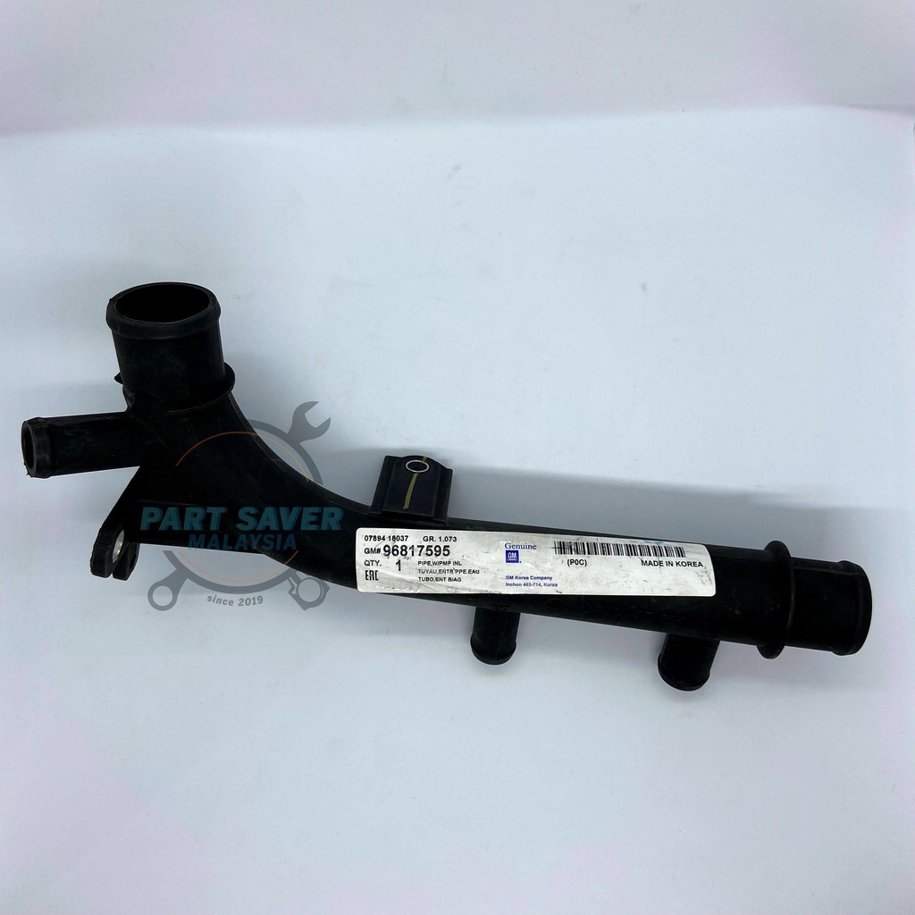 96817595 GENUINE CHEVROLET WATER PUMP PIPE / PLASTIC TUBE PIPE COOLING ...