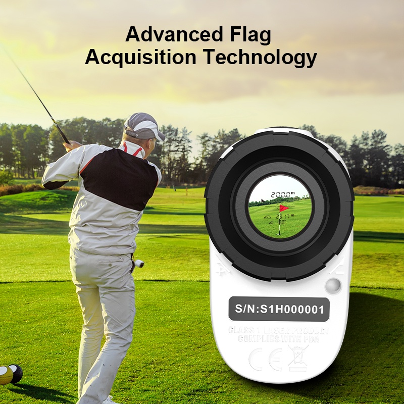 Have Premium Mileseey PF2E Golf Laser Rangefinder 600M Yard/M Mini 6x Telescope Measure Meter Speed Hunting Sport,6 D... - Image 3