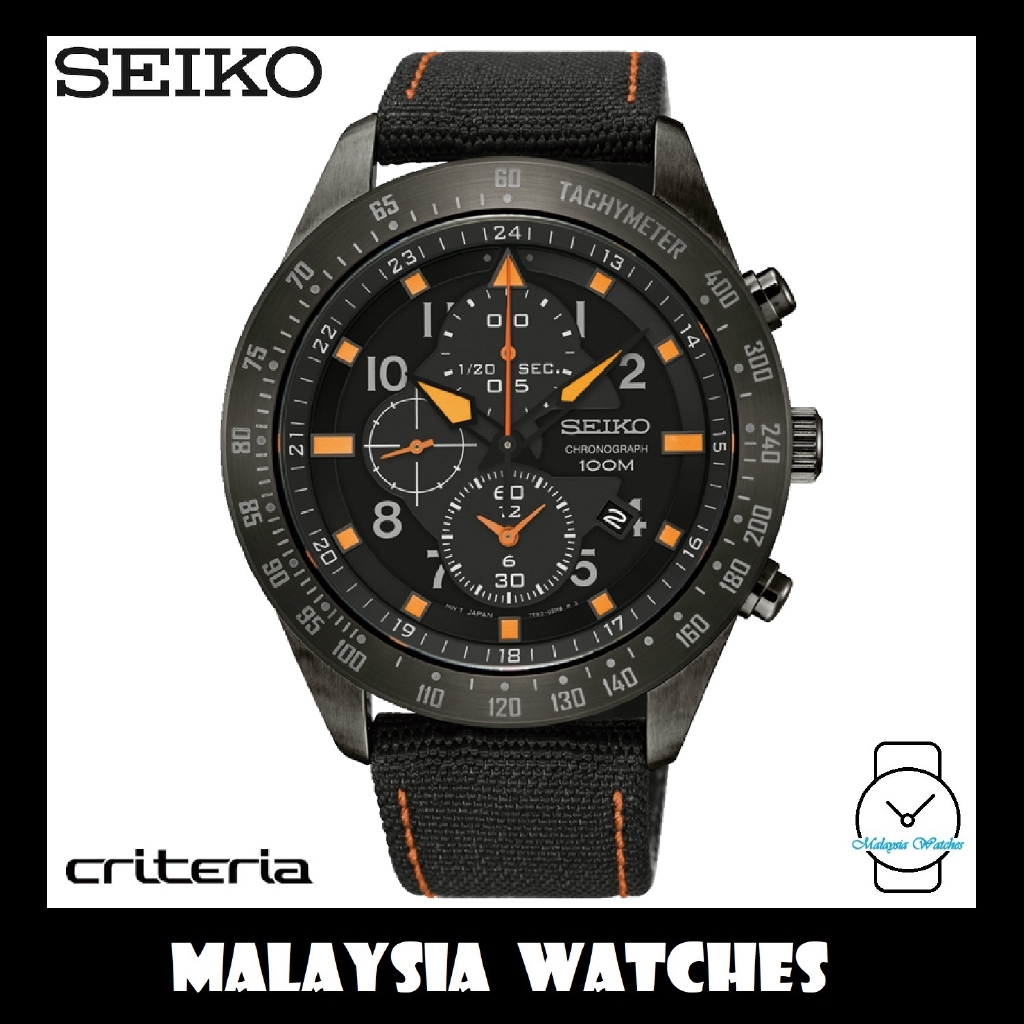 seiko chronograph sapphire