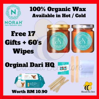 HQ NORAH HOT And COLD Norah Wax Natural Hair Removal NorahWax Hair removal cream Hair Removal Wax