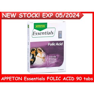 Appeton Essentials Folic Acid 90 S Exp 11 2023 Shopee Malaysia