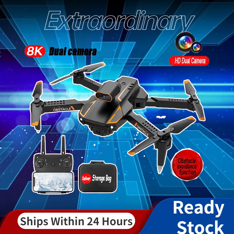 อากาศยานพับสี่แกนของเล่นของขวัญ UAV กล้องคู่ 8K HD หน้าจอแบตเตอรี่อัลตร้าอายุการใช้งานนาน