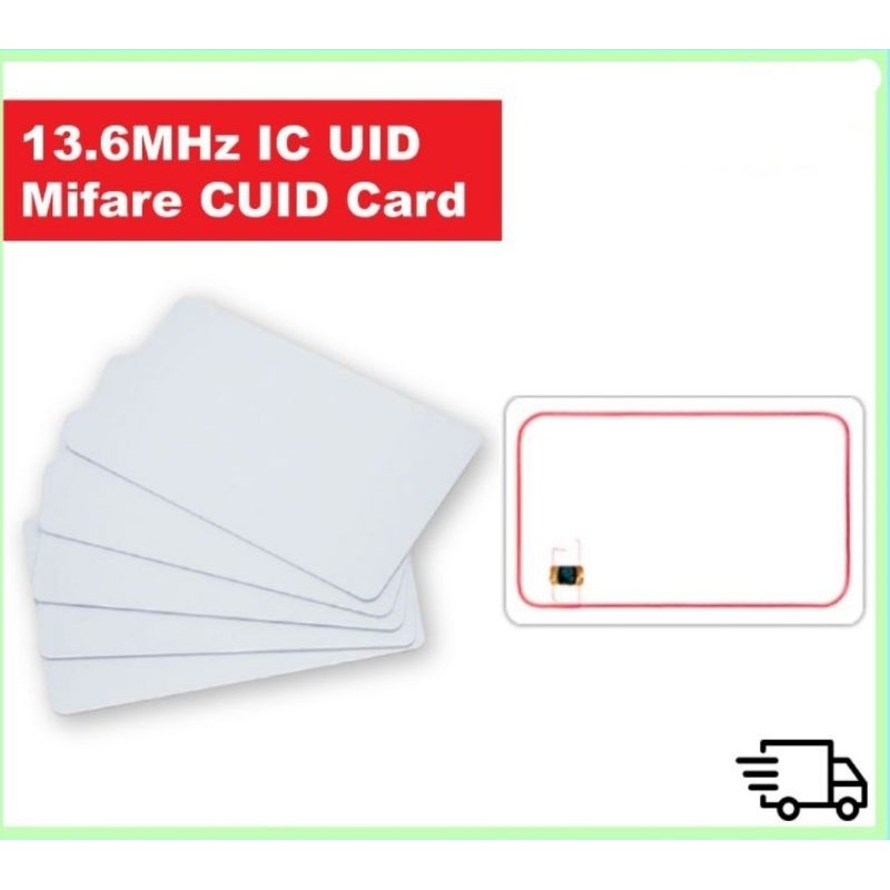 10PCS 13.56MHz IC Writable Card GEN2 UID Changeable 1K Card block 0 MCT 