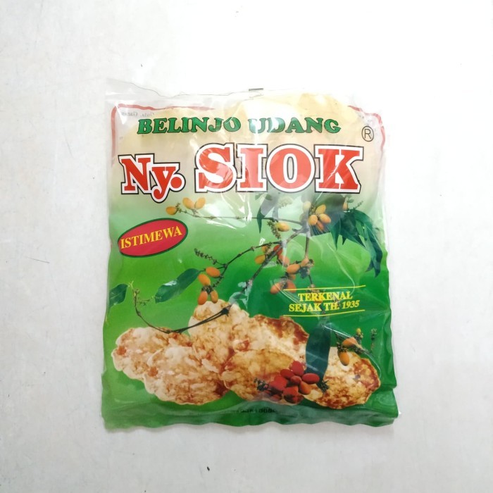 Ny Shrimp Belinjo. Special SIOK. Sweet Shrimp Belinjo Emping Chips