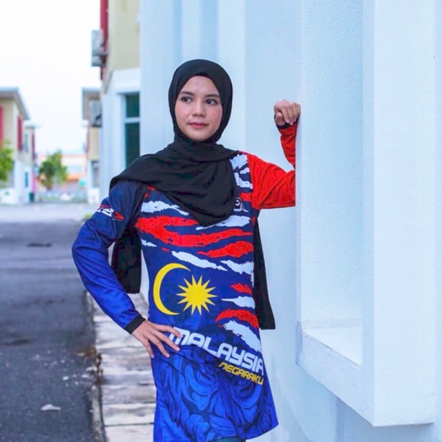 Baju Batik Bendera Malaysia