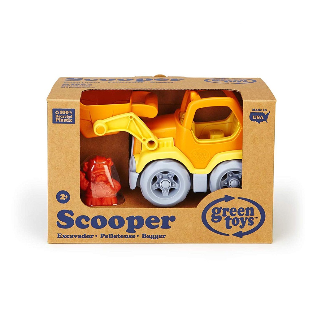 Green Toys Scooper Vehicle (Made in USA)