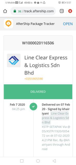 Clear tracking line express