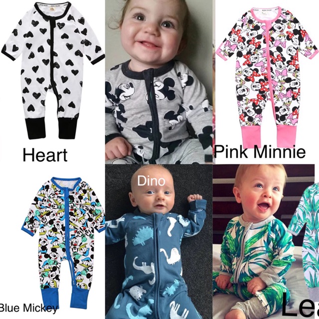 ReadyStok ️Baby Baju Romper pyjamas baby pajamas baby baju tidur ...