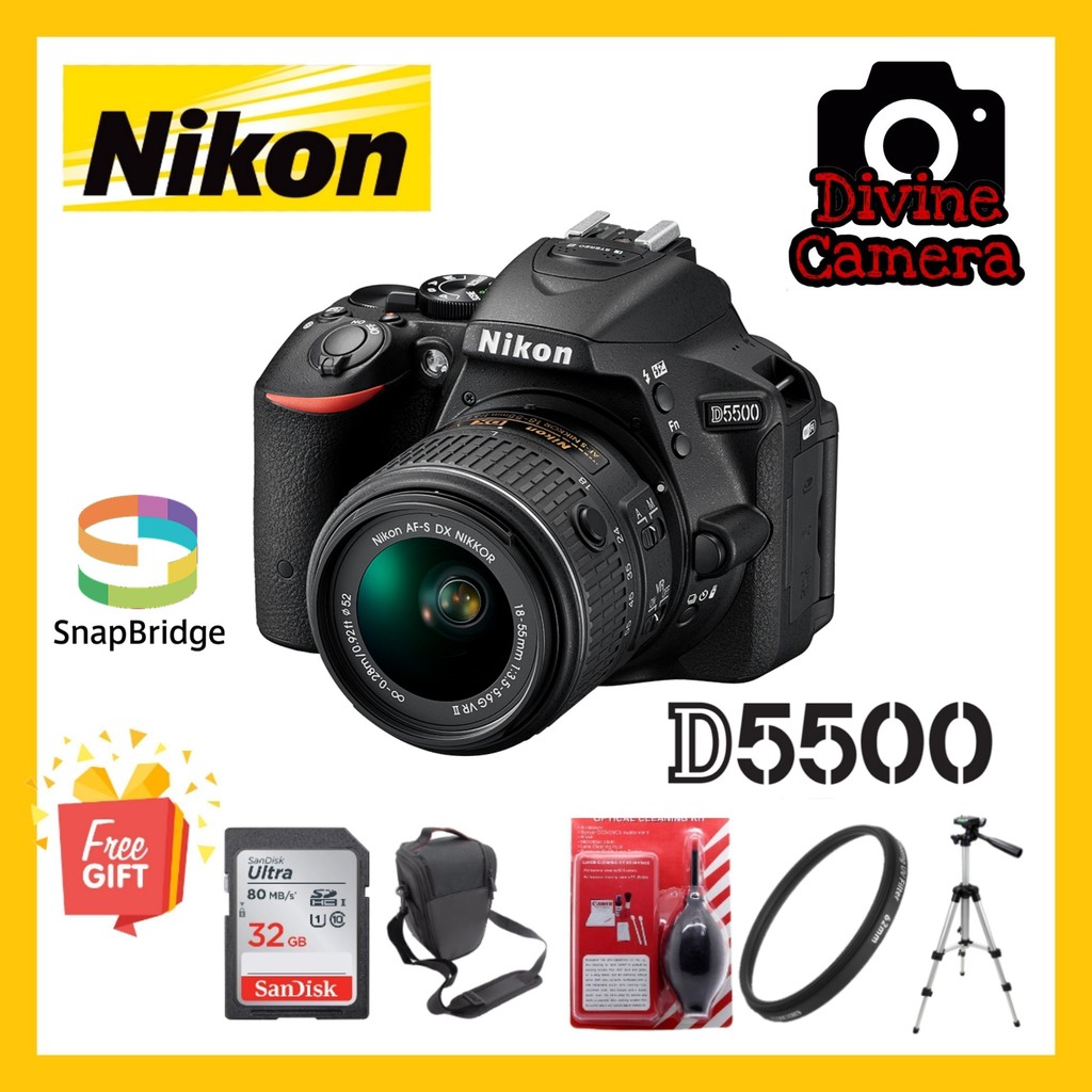 Nikon D5500 AF-P DX 18-55mm f/3.5-5.6 VR DSLR Camera / Nikon D5300 AF-P  DX 18-55mm f/3.5-5.6 VR DSLR Camera