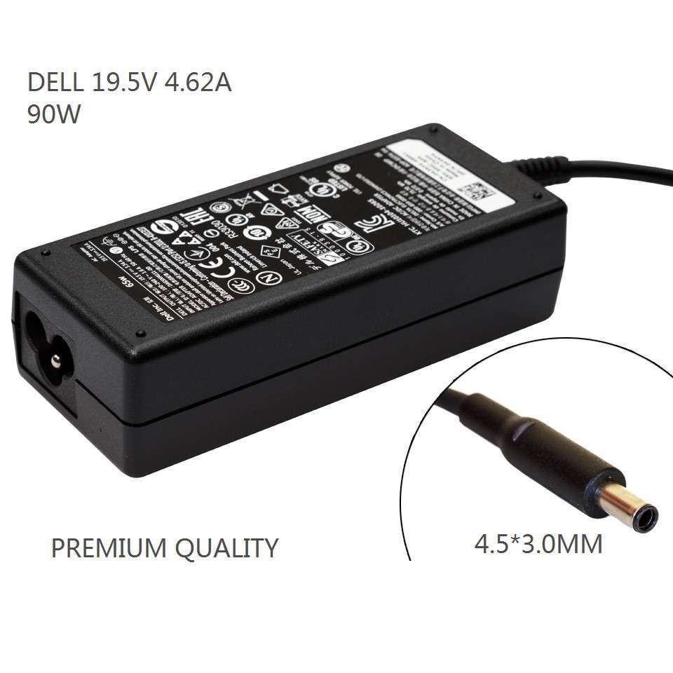 Genuine 90w Dell Laptop Ac Power Adapter Charger 19 5v 4 62a 4 5 3 0 Mm Dc Pin With Power Cord Shopee Malaysia