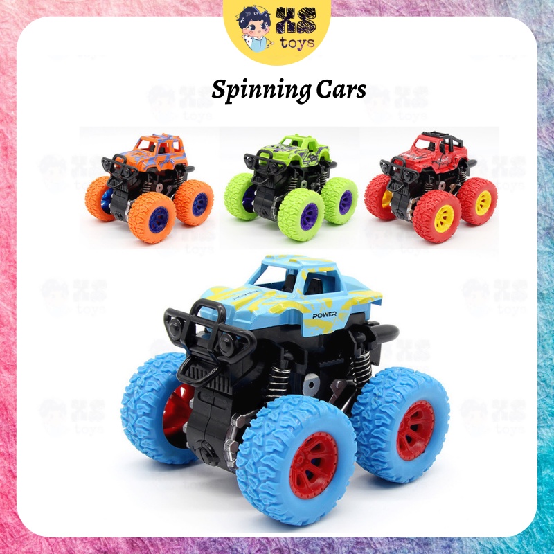 Crash Spinning Car Toys For Kids Monster Truck Kereta Mainan Budak Murah