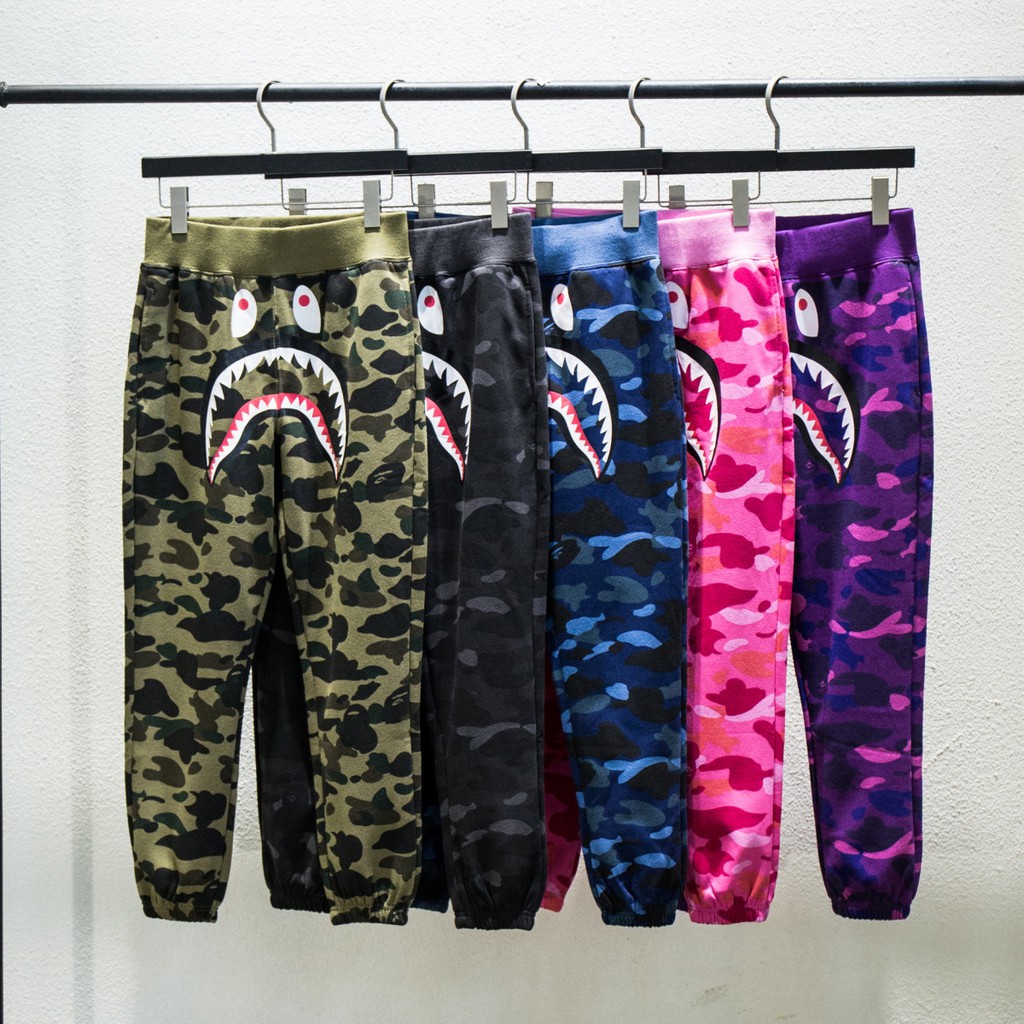 red bape sweatpants