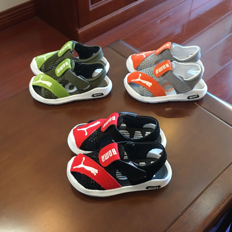 Kasut jaring musim panas kasut kanak kanak lelaki sandal Kasut jaring musim panas kasut kanak kanak lelaki sandal