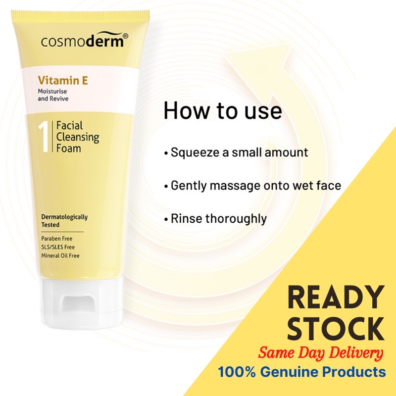 Pencuci Muka Cosmoderm Glow-C – Kulit Cerah Dalam 7 Hari?