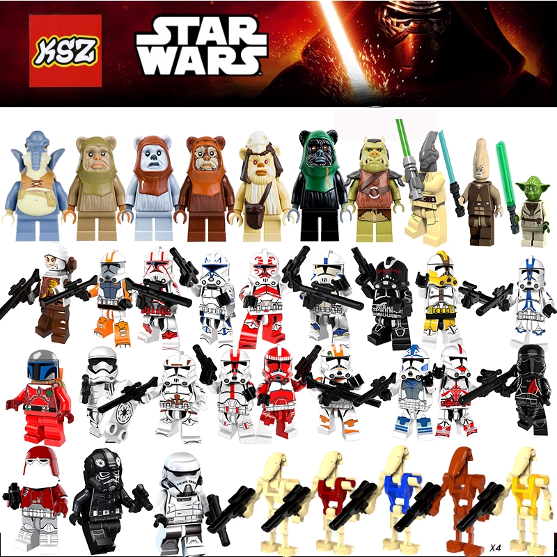 ewok lego minifigures