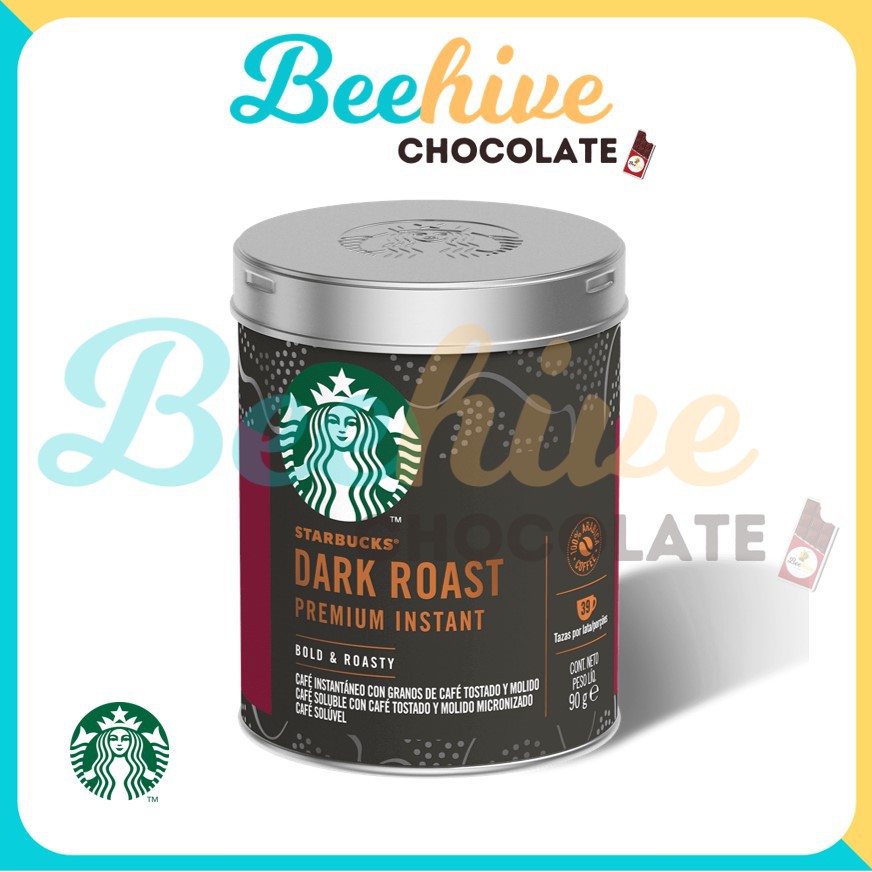 Starbucks Dark Roast Premium Instant Coffee 90g Shopee Malaysia