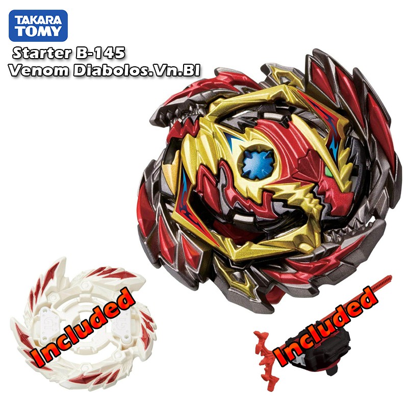 Takara Tomy Beyblade Burst Gt B 145 Dx Starter Venom Diabolos Vn Bi Shopee Malaysia