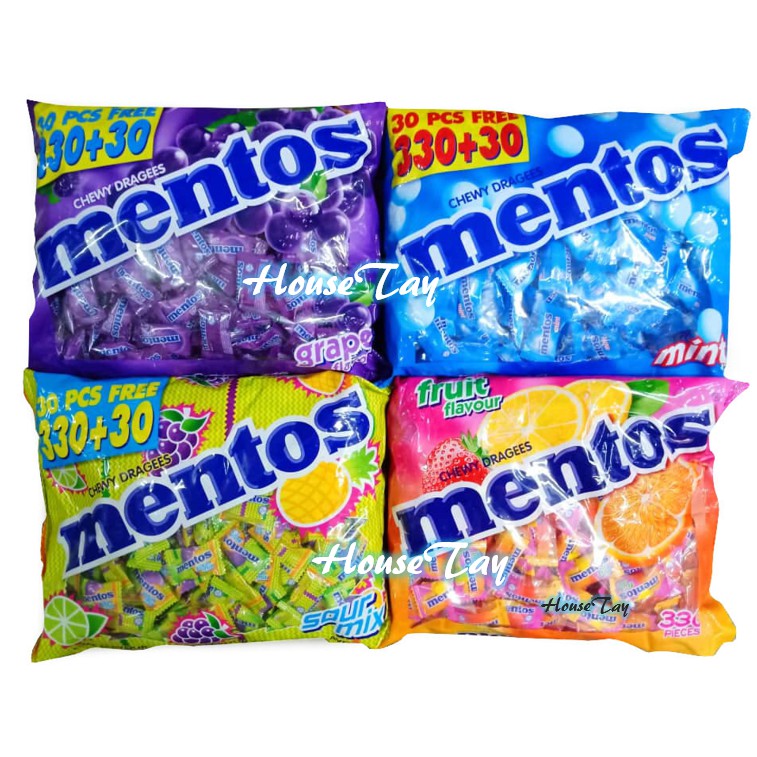 Mentos Chewy Candy 330pcs Assorted Flavoured | Shopee Malaysia