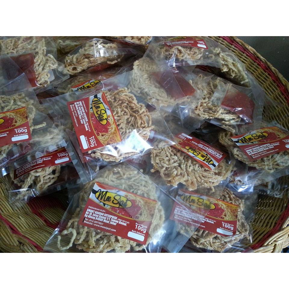 Mee Siput Goreng Muar Misiput Sos Pedas Shopee Malaysia