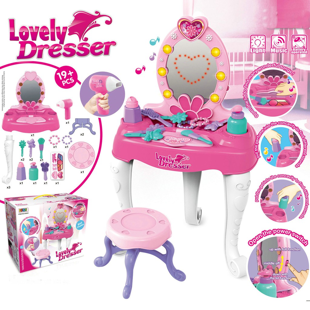 kids toy dressing table