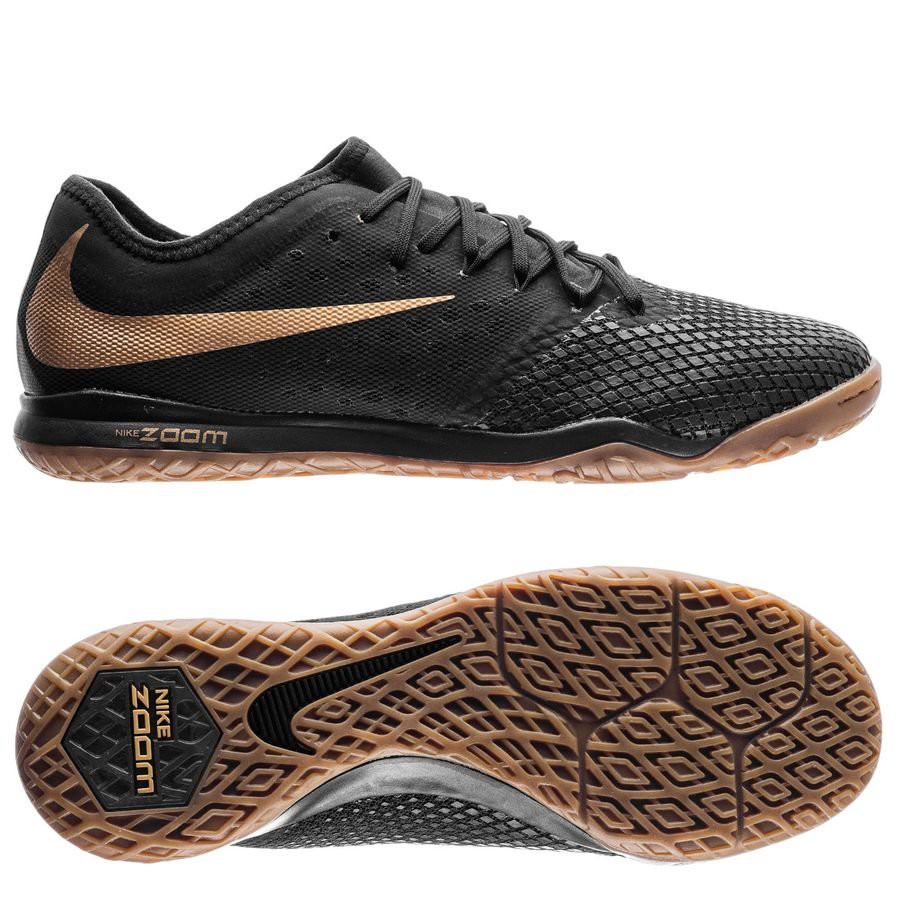 Escandaloso Año Día del Maestro Nike Hypervenom Zoom PhantomX III Pro Indoor Black/ Metallic Vivid Gold |  Shopee Malaysia