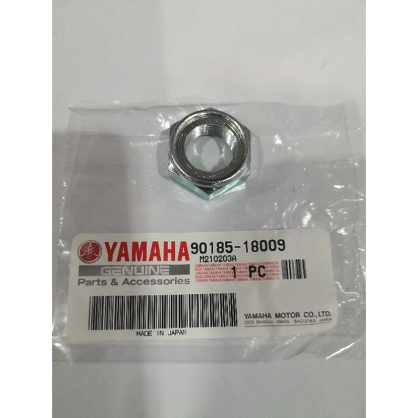 YAMAHA REAR WHEEL Nut, Selflocking, 9018518009 OEM MT09 MT07 FJR1300