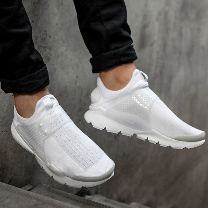 nike white loafers