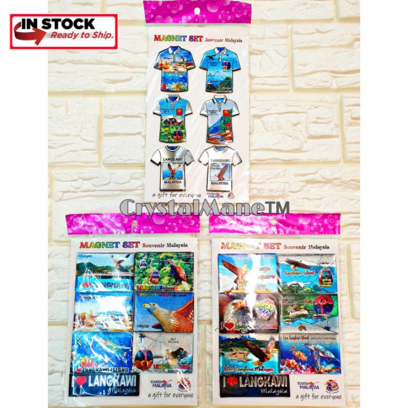 Langkawi Island Souvenir Set Magnet In Stock Welcome