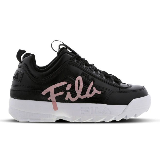 fila disruptor pink and black