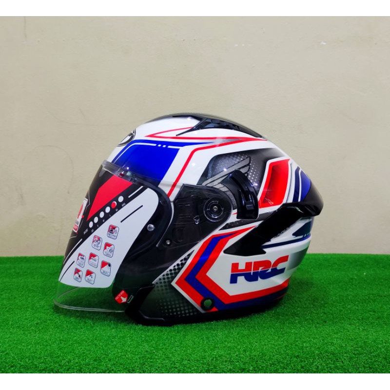 Kyt Nfj Honda Hrc Special Edition Shopee Malaysia