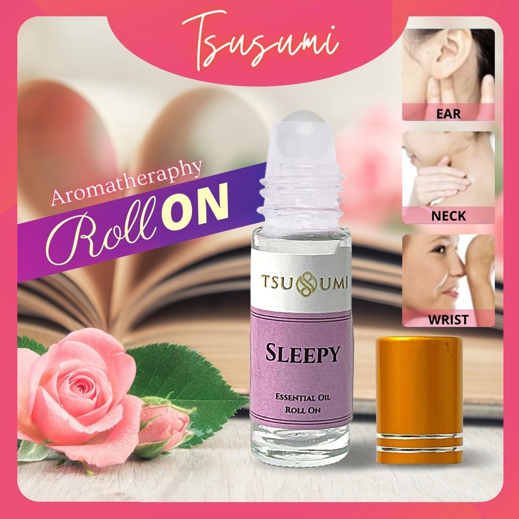 Roller SLEEPY Essential Oil Roll On Temper Wrist Neck Safe for Skin 5ml Aromatherapy Fragrance Badan 香精油 Minyak Wangi