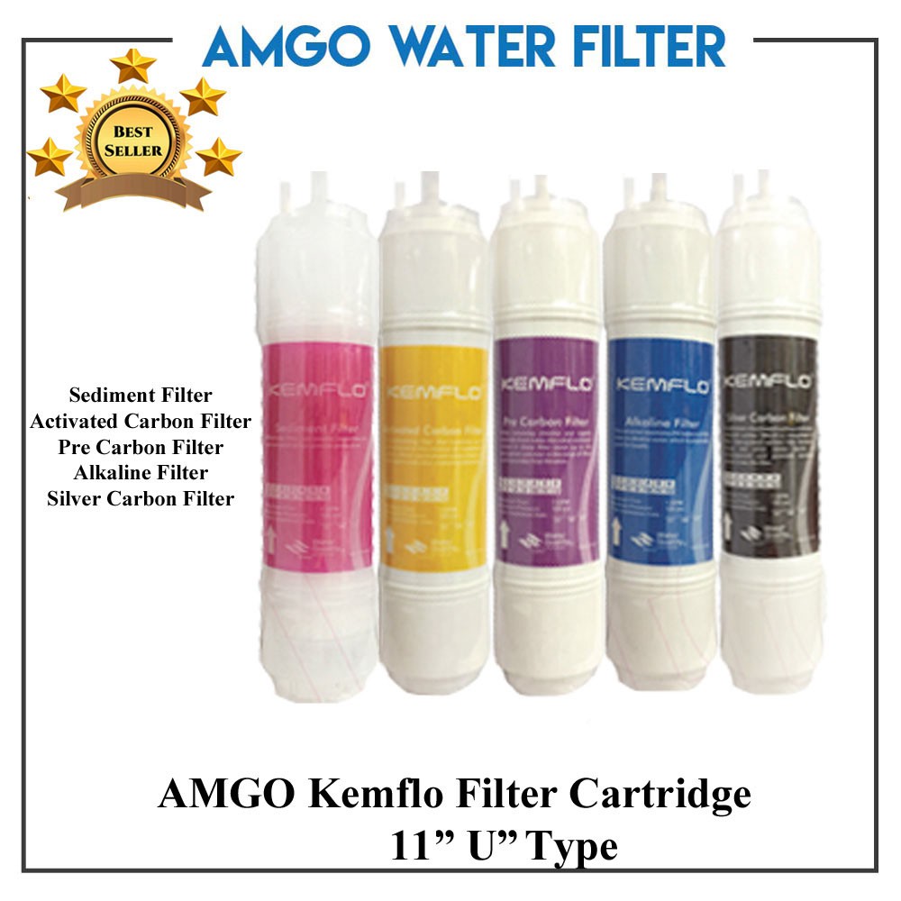 AMGO KEMFLO Korea Alkaline Water Dispenser Purifier Filter Magic "U