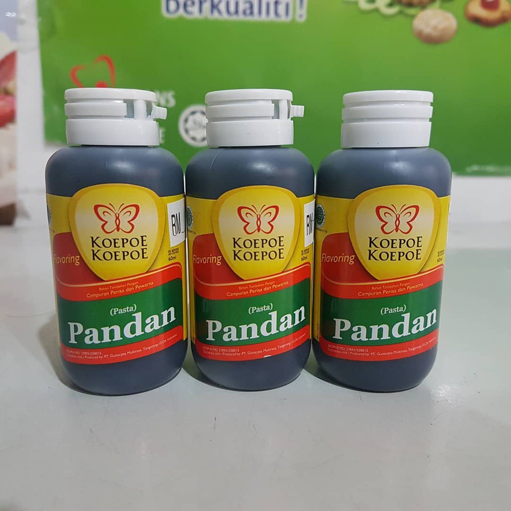 KOEPOE PANDAN PASTE / "PANDAN" Koepoe Brand flavoring Shopee Malaysia