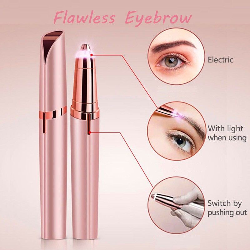 Original Electric Eyebrow Trimmer ( Battery Eyebrow Remover) Shopee Malaysia