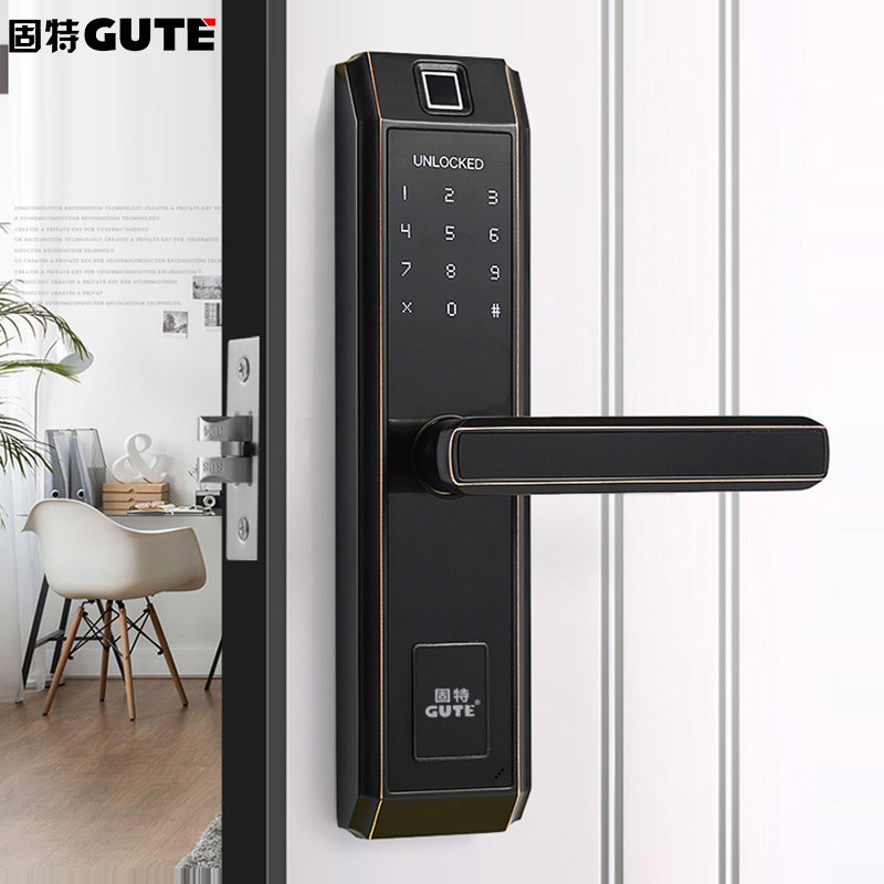 Love Smart Fingerprint Lock Password Lock Home Interior Door Bedroom Wooden Door Lock Office Room Lock Electronic Doo