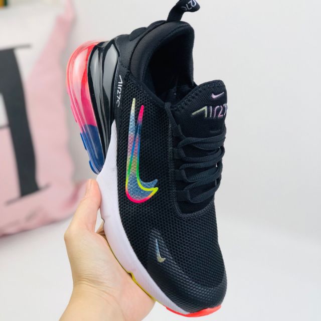 black rainbow nike air max