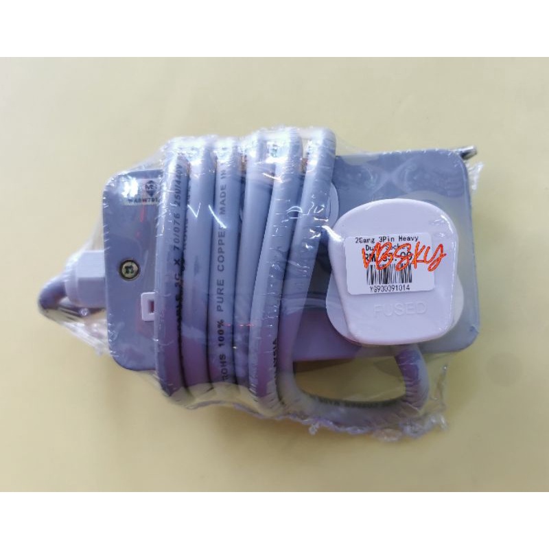 Custom Made 2 Gang/1Gang Heavy Duty Switch Socket Outlet Metal Clad