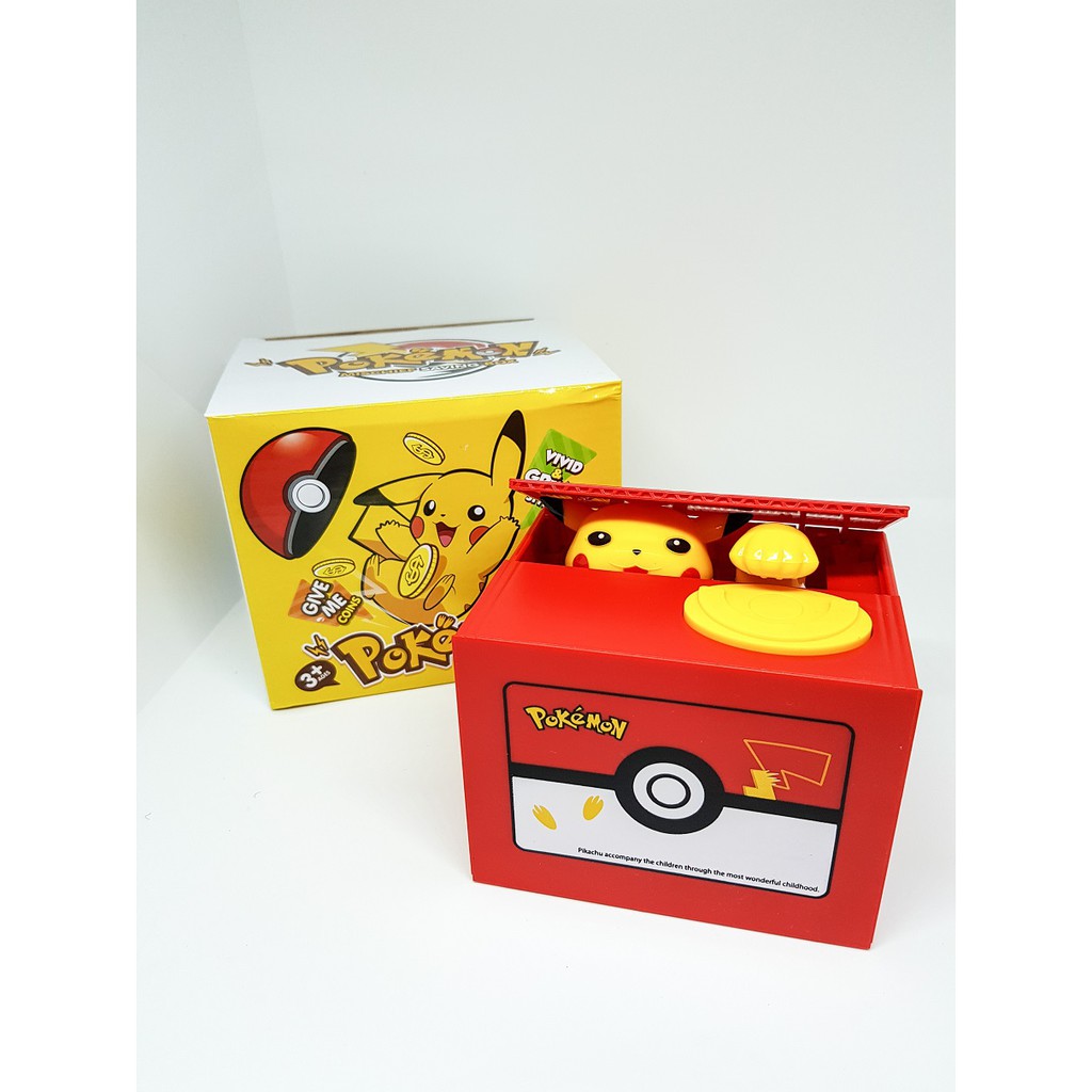 Toys Hobbies Pokemon Go Pikachu Coin Bank Moving