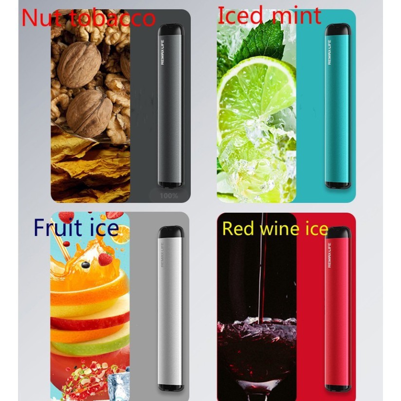 Top Sales Original Remax Disposable Vape Pen Pod Mod Starter Pakai Buang Vape Kit Ready Stock One Time Use Shopee Malaysia