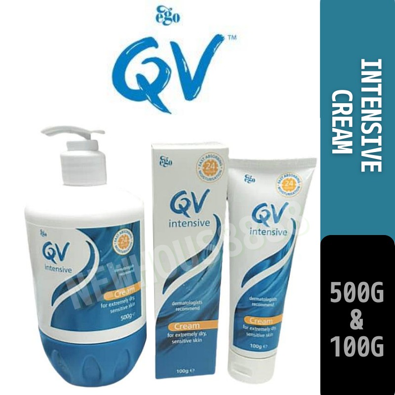 QV INTENSIVE CREAM 100G/500G(PUMP) EXP1/23 Shopee Malaysia