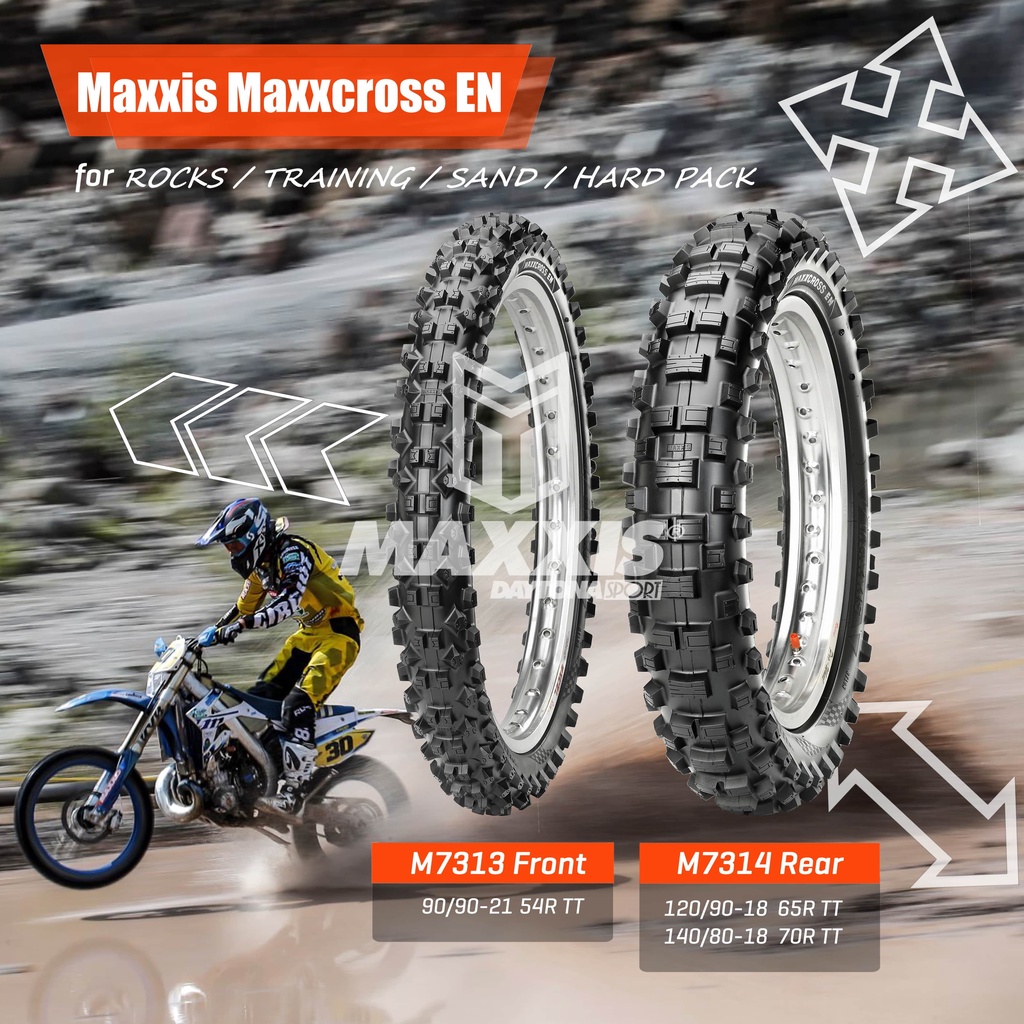 MAXXIS マキシス 63M 80-19 120 IT M7318 MAXXCROSS MX TT エンデューロ オフロード モトクロス リア用  新品 最大83％オフ！ M7318