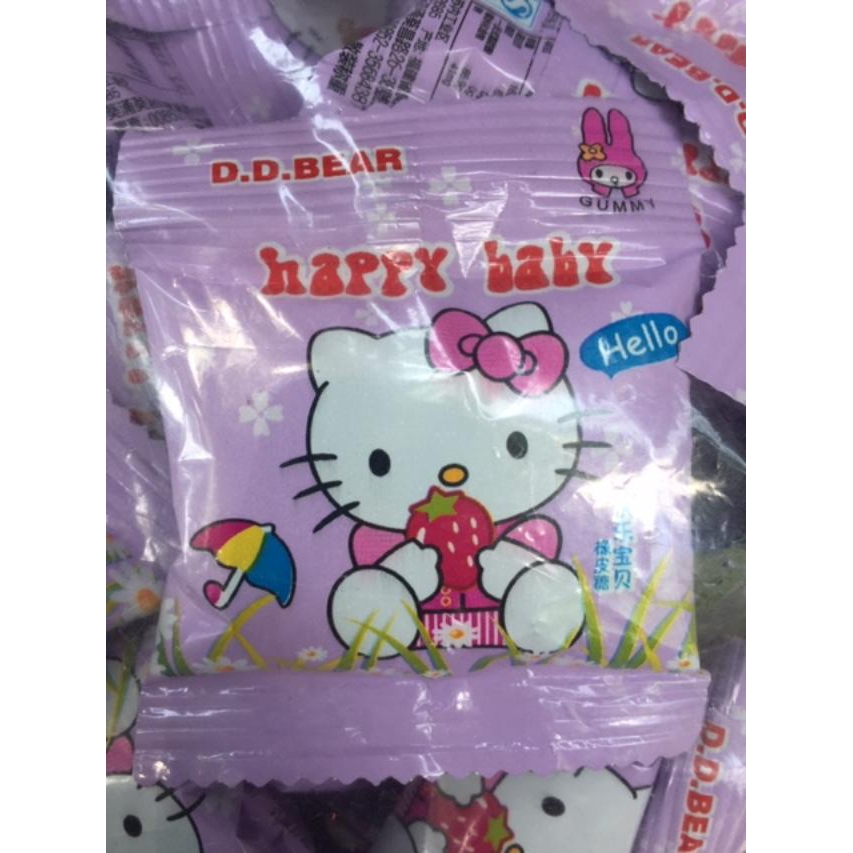5 Pcs Hello Kitty My Melody Soft Gummy Fruit Candy 6g Each (LOCAL READY