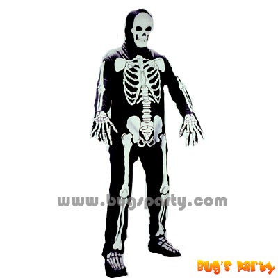 Halloween Costume Skeleton Jumpsuit