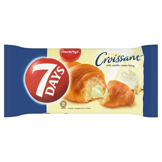 60g 7 Days Croissant with Filling Vanilla Shopee Malaysia