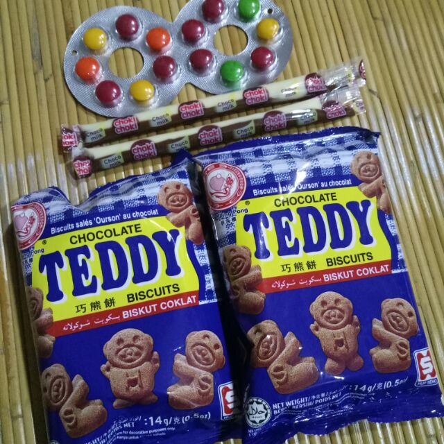 Choco Jajan Pack Teddy Chokichoki And Eyeglass Candy Shopee Malaysia