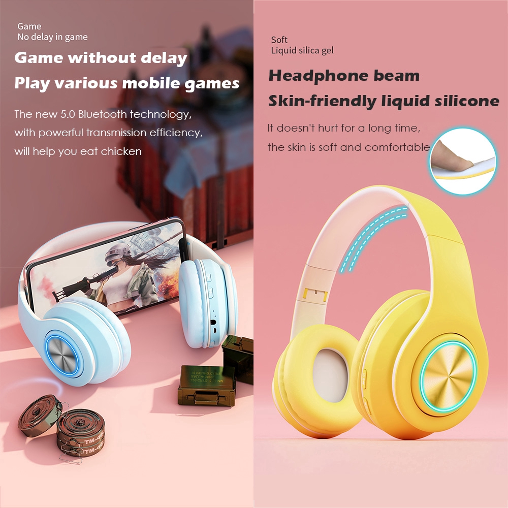 macaron bluetooth headset