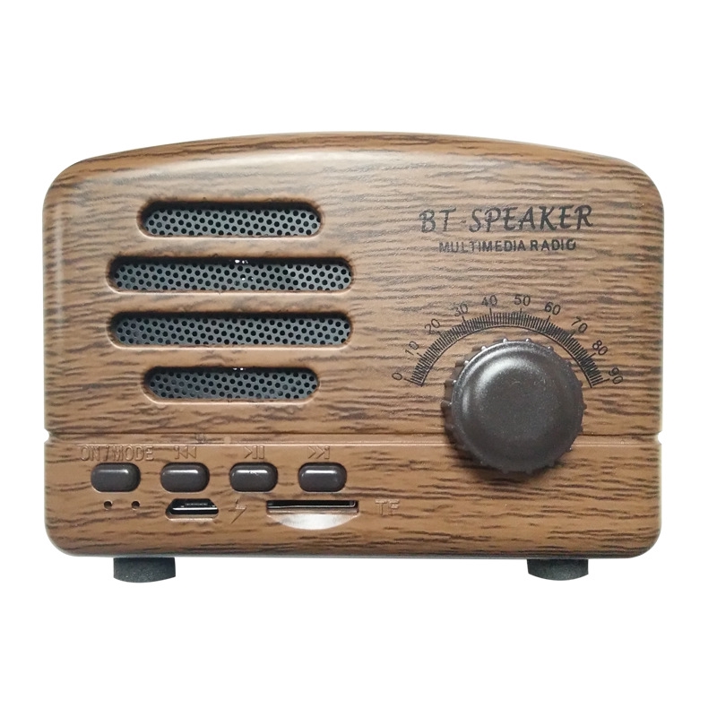 New Retro Bluetooth speaker Radio Card mini retro mini stereo | Shopee  Malaysia