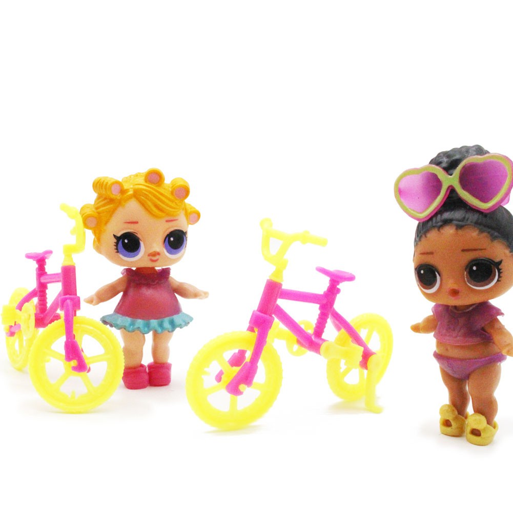 lol surprise doll bike