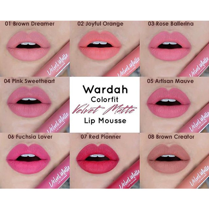 gambar lipstik wardah velvet no 15