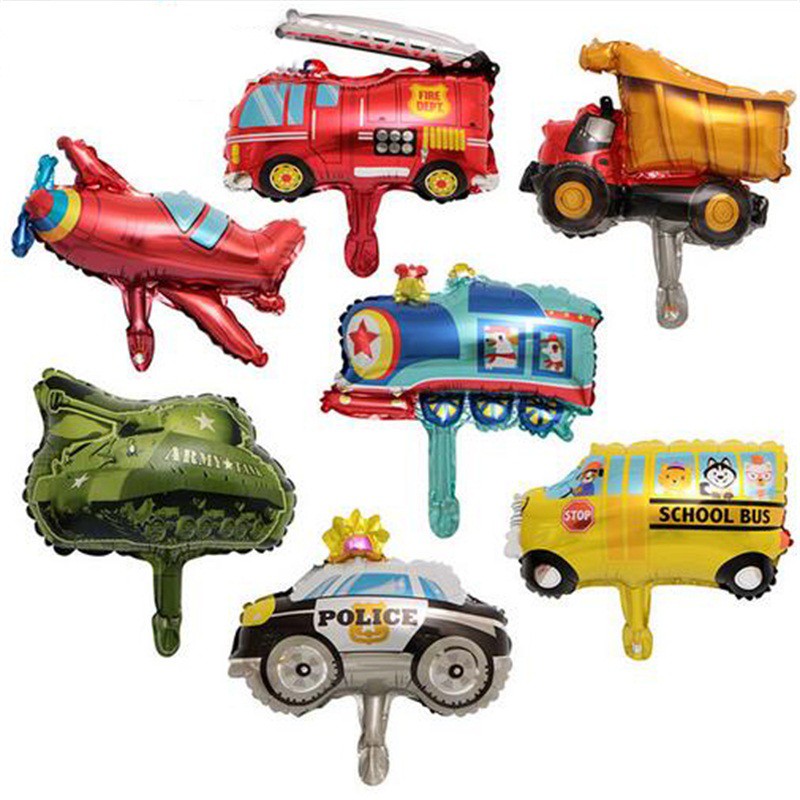 5pcs Mini Car Foil Balloons Wedding Birthday Party Decoration Kids